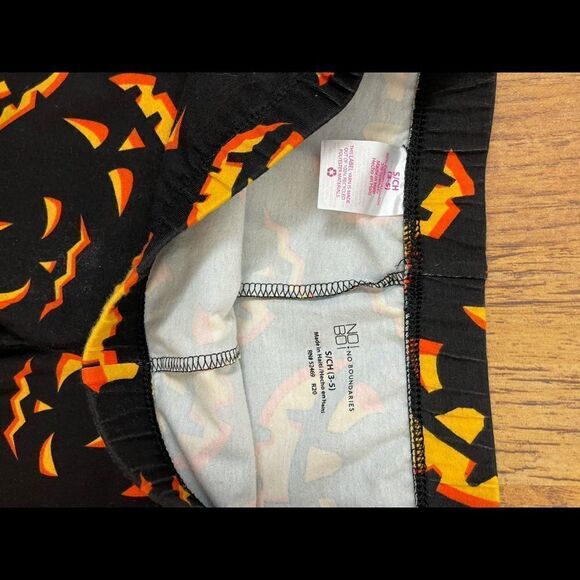 No Boundaries Halloween Pumpkin Jack-o’-lantern Size Small Leggings Stretch EUC - Picture 4 of 7